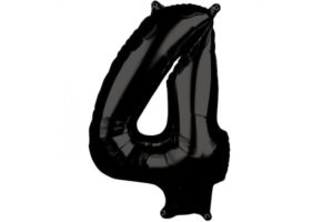 בלון סיפרה 4 שחור