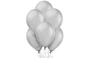 בלונים בצבע כסף