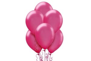 בלונים ורודים