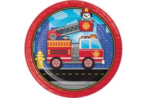 צלחות ליום הולדת כבאים