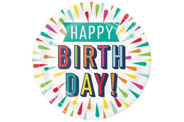 צלחות ליום הולדת